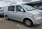 Volkswagen Transporter. 2.5 TDI 4motion Dubbel cabine EX BTW, Auto's, Bestelauto's, Stof, Volkswagen, Parkeersensor, Origineel Nederlands