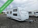 BURSTNER PREMIO PLUS 510TK|HEFBED|STAPELBED|7 PERSOONS|MOVER, Caravans en Kamperen, Caravans, -, Schokbreker, Overige typen, Bedrijf