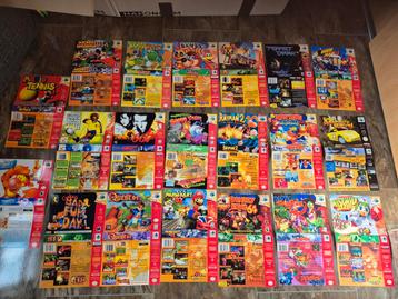 20 x n64 Nintendo 64 game inlays universal game case beschikbaar voor biedingen