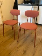 2 roodbruine stoelen (Sandsberg ikea), Ophalen, Twee, Zo goed als nieuw, Stof