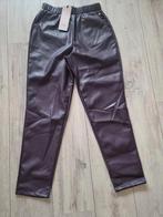 Studio anneloes leer look broek S, Kleding | Dames, Broeken en Pantalons, Ophalen of Verzenden, Nieuw, Paars