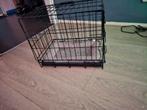 Zwart bench  voor een honden en katten/poezen, Dieren en Toebehoren, Ophalen, Gebruikt
