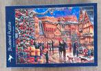 Bluebird legpuzzel Christmas at the Town Square, Ophalen of Verzenden, 500 t/m 1500 stukjes, Zo goed als nieuw