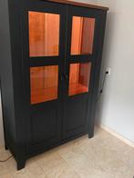 Vitrinekast, Huis en Inrichting, Ophalen, 50 tot 100 cm, Zo goed als nieuw, Kersenhout