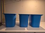 Blauwe Ikea Opbergbakken met/zonder deksel, Huis en Inrichting, Woonaccessoires | Prullenbakken, Ophalen of Verzenden, Zo goed als nieuw