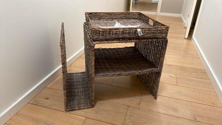 Riviera Maison Southampton bijzettafel, Huis en Inrichting, Woonaccessoires | Overige, Zo goed als nieuw, Ophalen