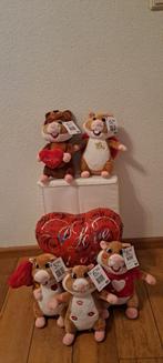 Ah Valentijn hamsters 5 stuks nieuw, Verzenden, Nieuw, Overige typen