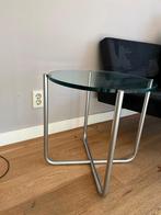 Gispen Dutch Design  413  MAT chroom, Huis en Inrichting, Tafels | Bijzettafels, Minder dan 55 cm, Rond, Ophalen, 45 tot 60 cm
