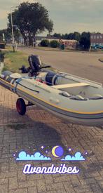 Rubberboot 330 met 6pk mercury, Watersport en Boten, Bootonderdelen, Ophalen of Verzenden, Zo goed als nieuw, Overige typen, Motorboot