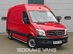 Mercedes-Benz Sprinter L2H2 210 Sidebars Rood 3 Persoons, Auto's, Euro 5, Zwart, 2000 kg, Elektrische ramen