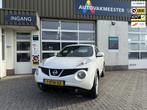 Nissan Juke 1.6 Acenta|Clima|Cruise control|Goed onderhouden, Voorwielaandrijving, Euro 5, Stof, Zwart