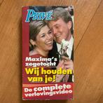 Videoband verloving Willem Alexander en Maxima, Verzamelen, Koninklijk Huis en Royalty, Ophalen of Verzenden, Tijdschrift of Boek
