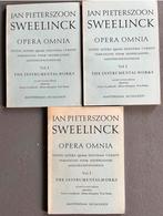 Bladmuziek Sweelinck opera keyboard lute works klavecimbel, Klassiek, Ophalen of Verzenden, Zo goed als nieuw, Artiest of Componist