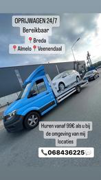 Oprijwagen / sleepdienst / Auto ambulance/ HUREN VANAF 99€