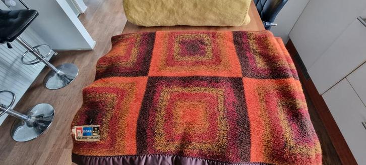 Vintage Didas Deken - Retro Stijl, Huis en Inrichting, Stoffering | Tapijten en Kleden, Gebruikt, 100 tot 150 cm, 150 tot 200 cm