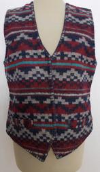 Folklore/Peru wol gilet van Erika! M, Maat 38/40 (M), Blauw, Ophalen of Verzenden, Zo goed als nieuw