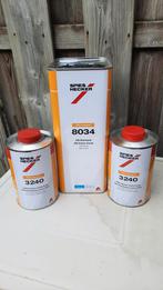 Spies Hecker 8034 + 3240 Permasolid HS Klarlack Blanke Lak, Ophalen of Verzenden, Nieuw, Lak