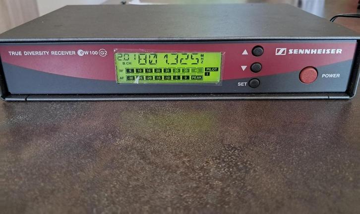 Sennheiser draadloze dasspeld microfoon, Muziek en Instrumenten, Microfoons, Gebruikt, Overige typen, Ophalen of Verzenden