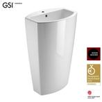 GSI Losanga Ceramica vrijstaand design wastafel wit, Doe-het-zelf en Verbouw, Sanitair, Niet ingevuld, Nieuw, Wastafel, Niet ingevuld