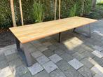Nieuw 4 Seasons Outdoor Basso Teak hout tuin tafel 240 - 300, Ophalen of Verzenden, Nieuw, Rechthoekig, Teakhout