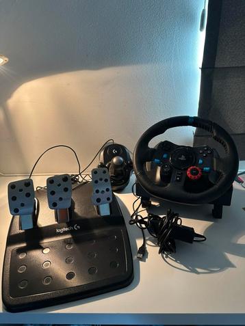 Logitech G29 stuur + schakelpook beschikbaar voor biedingen
