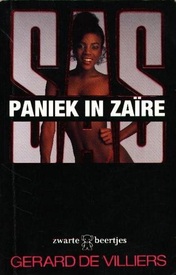 SAS - Paniek in Zaïre - Gerard de Villiers  beschikbaar voor biedingen