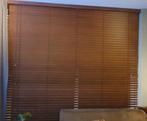 Luxaflex hout, Huis en Inrichting, Stoffering | Gordijnen en Lamellen, Ophalen, Gebruikt, Bruin, 200 cm of meer