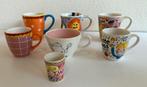 7 stuks blond amsterdam thee en koffie kopjes en eierdopje, Blond Amsterdam, Ophalen of Verzenden, Zo goed als nieuw, Kop(pen) en/of Schotel(s)