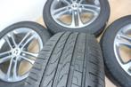 17 inch Mercedes A- B- CLA klasse velgen + zomerbanden 5x112, Gebruikt, Banden en Velgen, 17 inch, Nvt