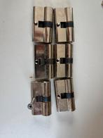 6x cilinder slot 30-30 niet gelijksluitend, Ophalen, Zo goed als nieuw, Koper of Messing, Slot