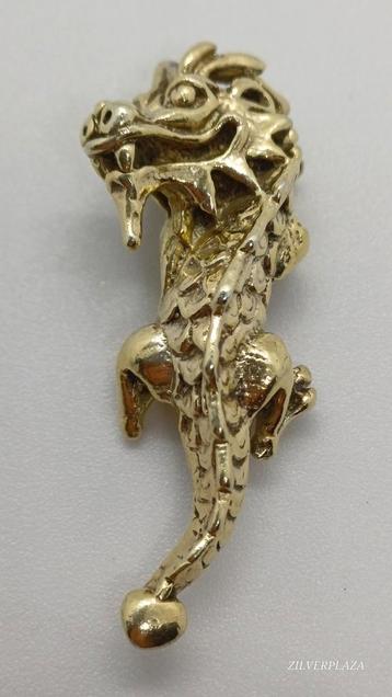 Zeldzame Trollbeads Draak Hanger - Verguld! beschikbaar voor biedingen