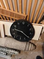 BONDIS Wandklok, zwart, 38 cm, Huis en Inrichting, Ophalen of Verzenden, Wandklok
