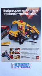 advertentie origineel - lego technic #2 (jaren 80), Verzenden