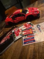 Lego Technic Ferrari 488 GTE 42125 - Compleet met Boekje, Ophalen of Verzenden, Zo goed als nieuw, Overige schalen, Auto onroad