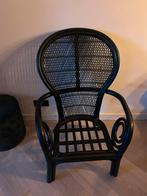 Retro opgeknapte stoel, Huis en Inrichting, Stoelen, Ophalen, Gebruikt, Zwart, Eén
