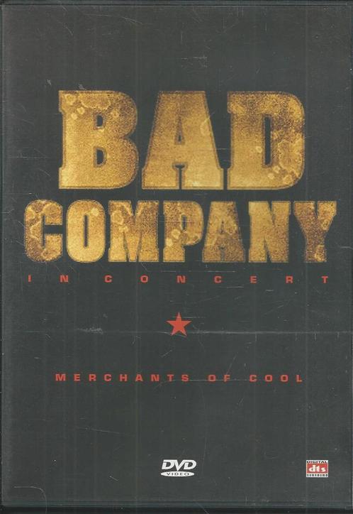 Bad Company - In concert, merchant of cool, Cd's en Dvd's, Dvd's | Muziek en Concerten, Nieuw in verpakking, Muziek en Concerten