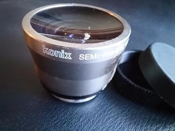 Video lens Konix Semi-Fisheye 0,45x & verloopring 30,5 > 37  beschikbaar voor biedingen