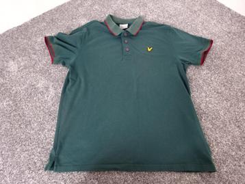 Donkergroene polo van Lyle & Scott / maat M beschikbaar voor biedingen