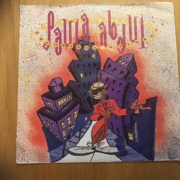 Paula Abdul - Opposites attract, Cd's en Dvd's, Vinyl Singles, Gebruikt, Single, Ophalen of Verzenden