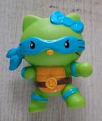 Hello Kitty Ninja Turtle Figuur, Kinderen en Baby's, Ophalen of Verzenden, Zo goed als nieuw, Jongen of Meisje