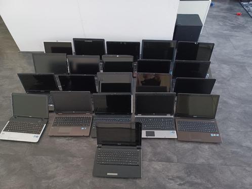 TE KOOP PARTIJ 21 stuk LAPTOPS, Computers en Software, Windows Laptops, Gebruikt, 17 inch of meer, HDD, 2 tot 3 Ghz, 4 GB, Ophalen