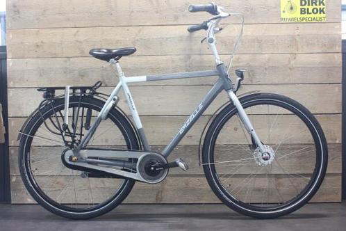 Gazelle Luzern herenfiets 7 versn. grijs/wit met garantie, Fietsen en Brommers, Fietsen | Heren | Herenfietsen, Gebruikt