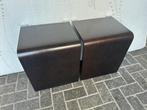 Auping Auronde 2000 bedtafeltjes | Nachtkastje | bedtafel, Ophalen of Verzenden, Gebruikt, Hout