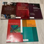 Studieboeken rechtenstudie, Boeken, Studieboeken en Cursussen, Ophalen of Verzenden, Zo goed als nieuw