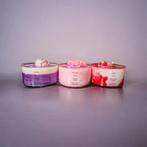Geurkaarsen - Kers, Watermeloen & Lavendel - 1000ml, Overige materialen, Nieuw, Ophalen of Verzenden, Overige kleuren