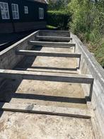 Betonbak woonboot 3,30 x 12 m, Ophalen, Gebruikt, Overige typen