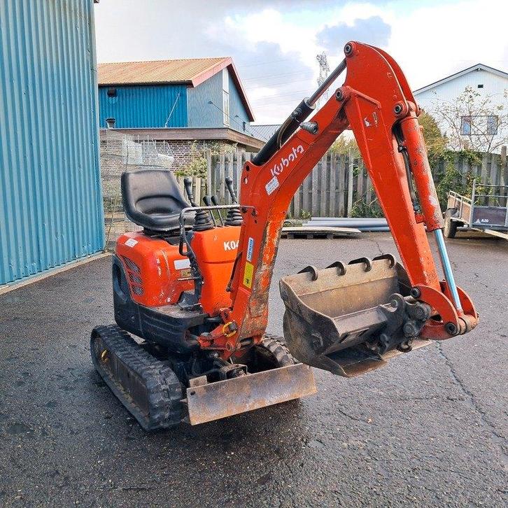 Kubota en Minigraver minigraafmachine, Zakelijke goederen, Machines en Bouw | Kranen en Graafmachines, Graafmachine, Ophalen of Verzenden