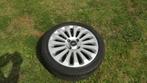 Ford Fiesta alu velgen origineel met zomerbanden 16 inch, Ophalen, Gebruikt, 16 inch, Banden en Velgen