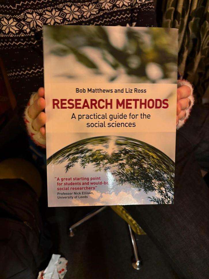 Research Methods – Matthews & Ross | sociale wetenschappen, Boeken, Psychologie, Zo goed als nieuw, Sociale psychologie, Ophalen of Verzenden