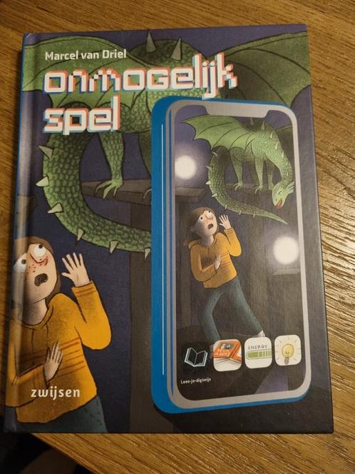 Marcel van Driel - Onmogelijk Spel, Boeken, Kinderboeken | Jeugd | onder 10 jaar, Zo goed als nieuw, Ophalen of Verzenden